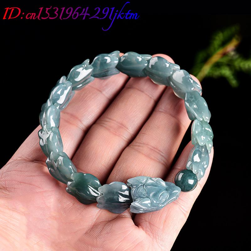 Blue Burmese Jadeite Dragon Br - Jewelry & Watches Vitopoulos recension och pris