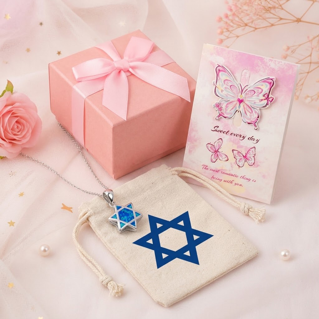 Star of David Opal Pendant Nec - Jewelry & Watches Vitopoulos recension och pris