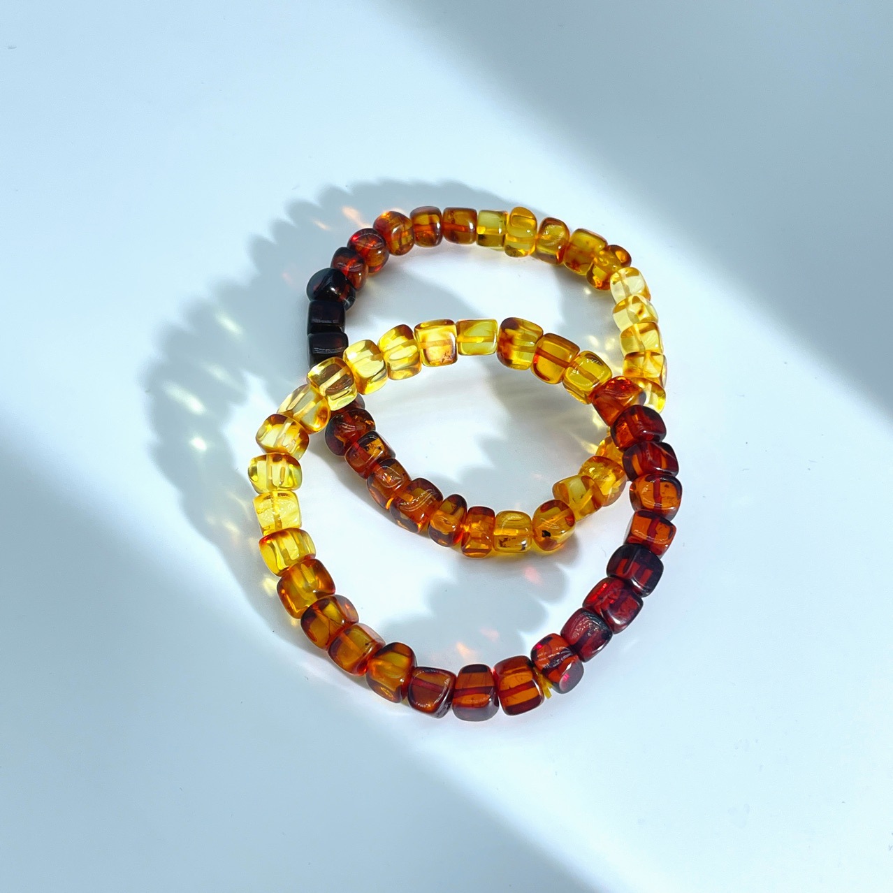 Natural Amber Bracelet Women H - Gemstone Bracelet Healing recension och pris