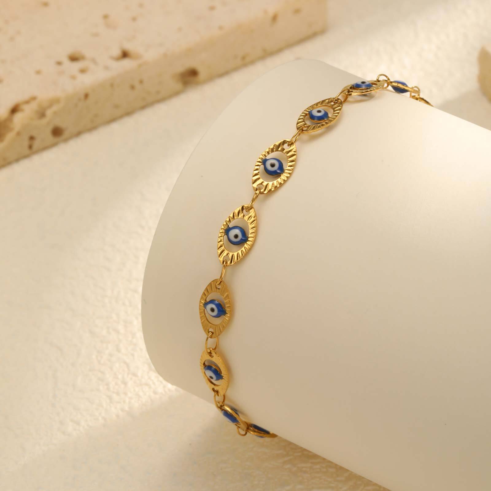 Evil Eye Anklet Bracelet for W - Jc Jewelry & Watches Reviews recension och pris