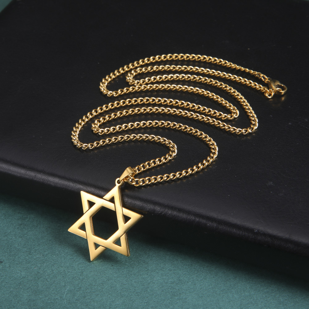 Stainless Steel Star of David  - Jewelry & Watches Vitopoulos recension och pris