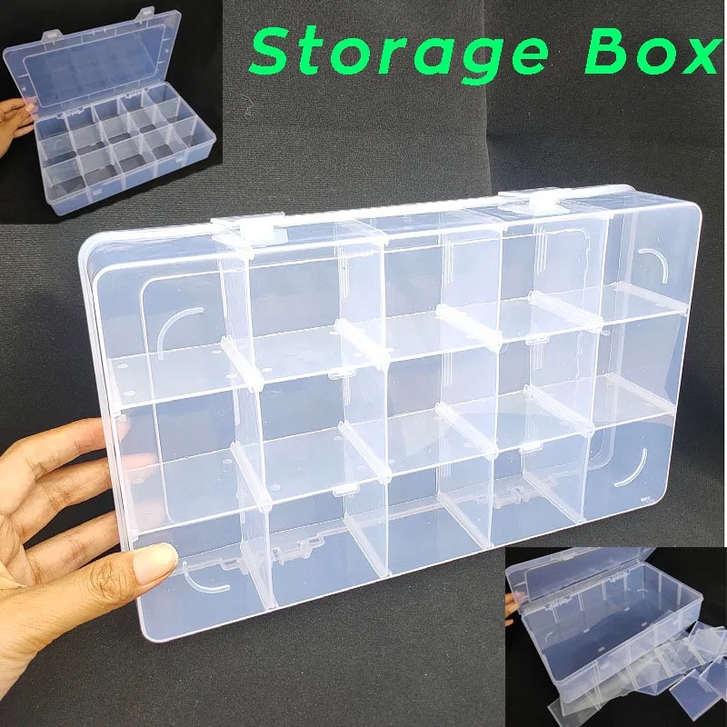 Clear Plastic Storage Organize - Jewelry Watches Repair recension och pris