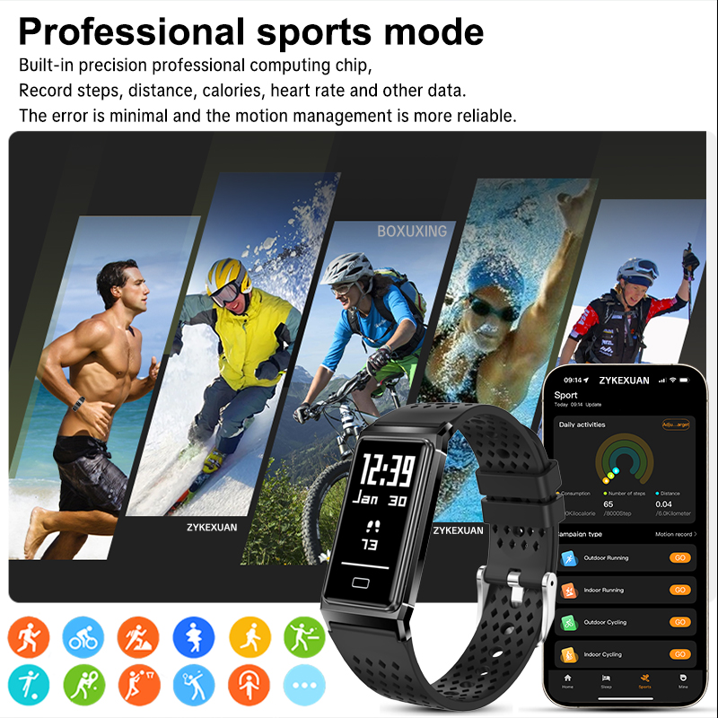 New Fitness Tracker Smart Brac - High Jewelry Watches recension och pris